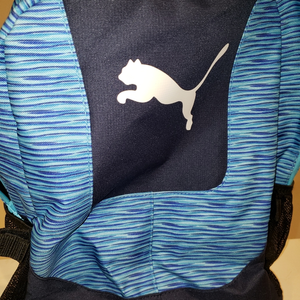 Used Puma blue backpack - Picture 4 of 8